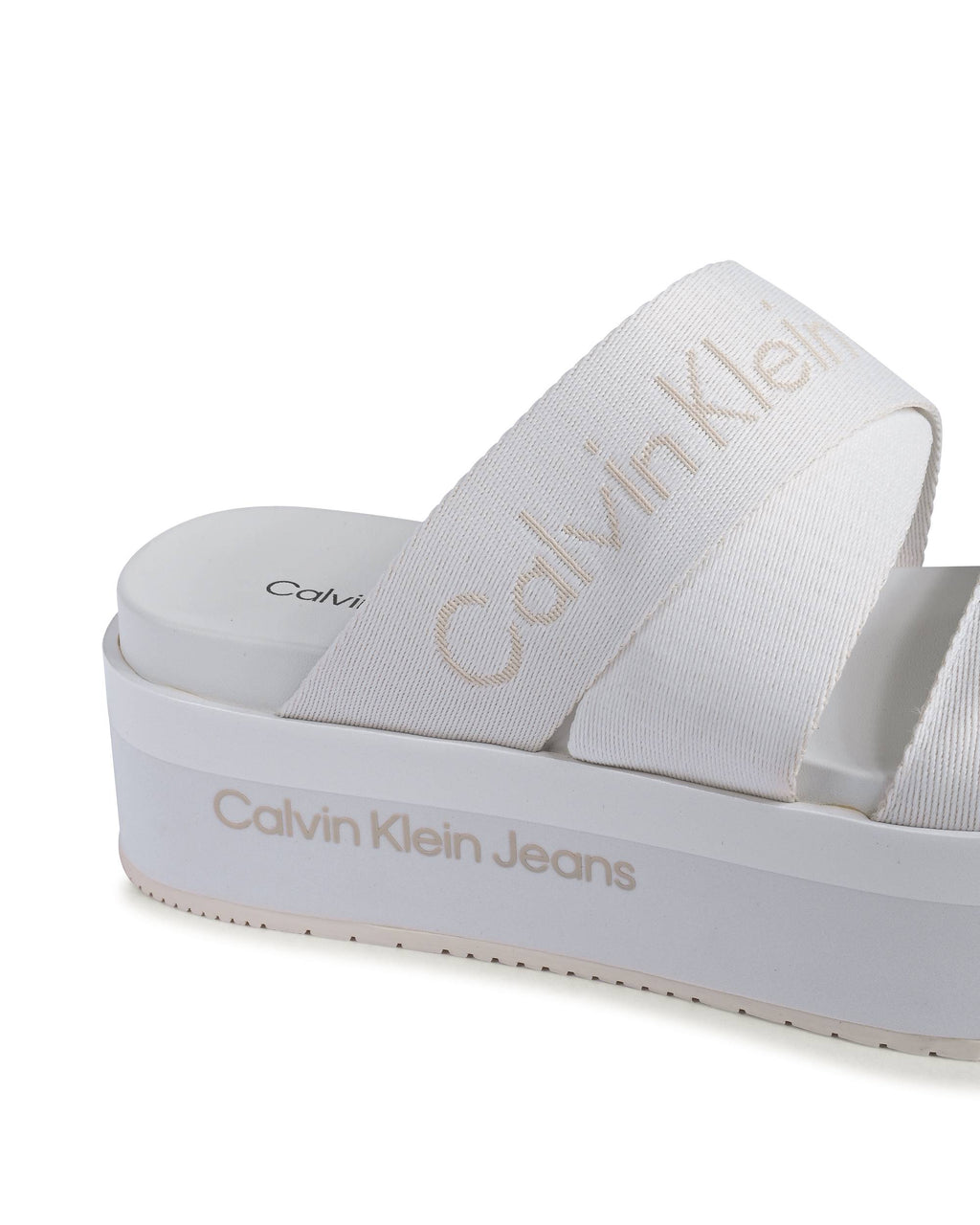Sandalias Calvin Klein para mujer blancas YW0YW01361YBR