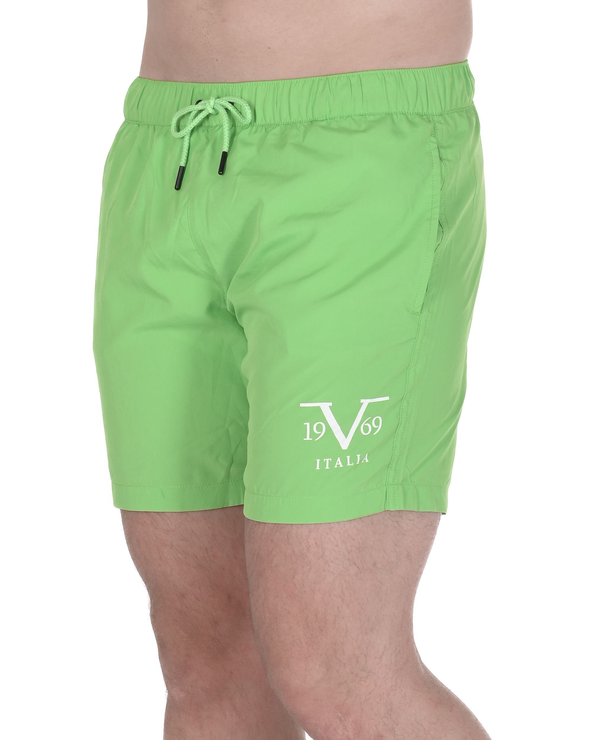 19V69 Italia Mens Swimwear Trunk VSC1MBM01 GREEN