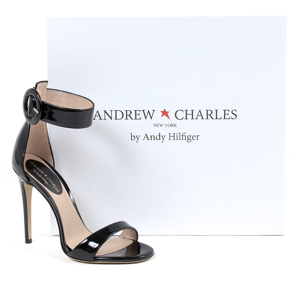 Sandalia negra para mujer Andrew Charles de Andy Hilfiger NASHVILLE
