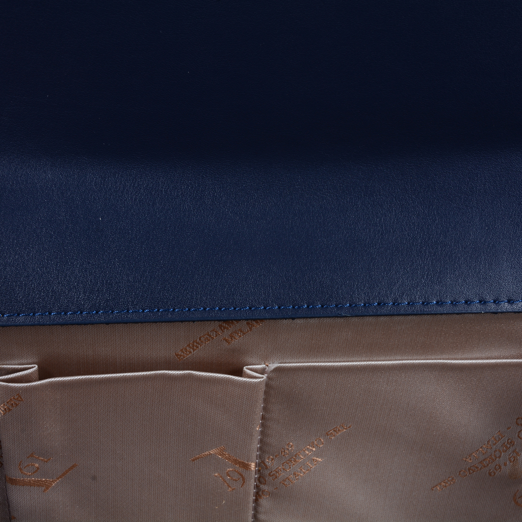 V 1969 Italia Womens Handbag Dark Blue KYOTO