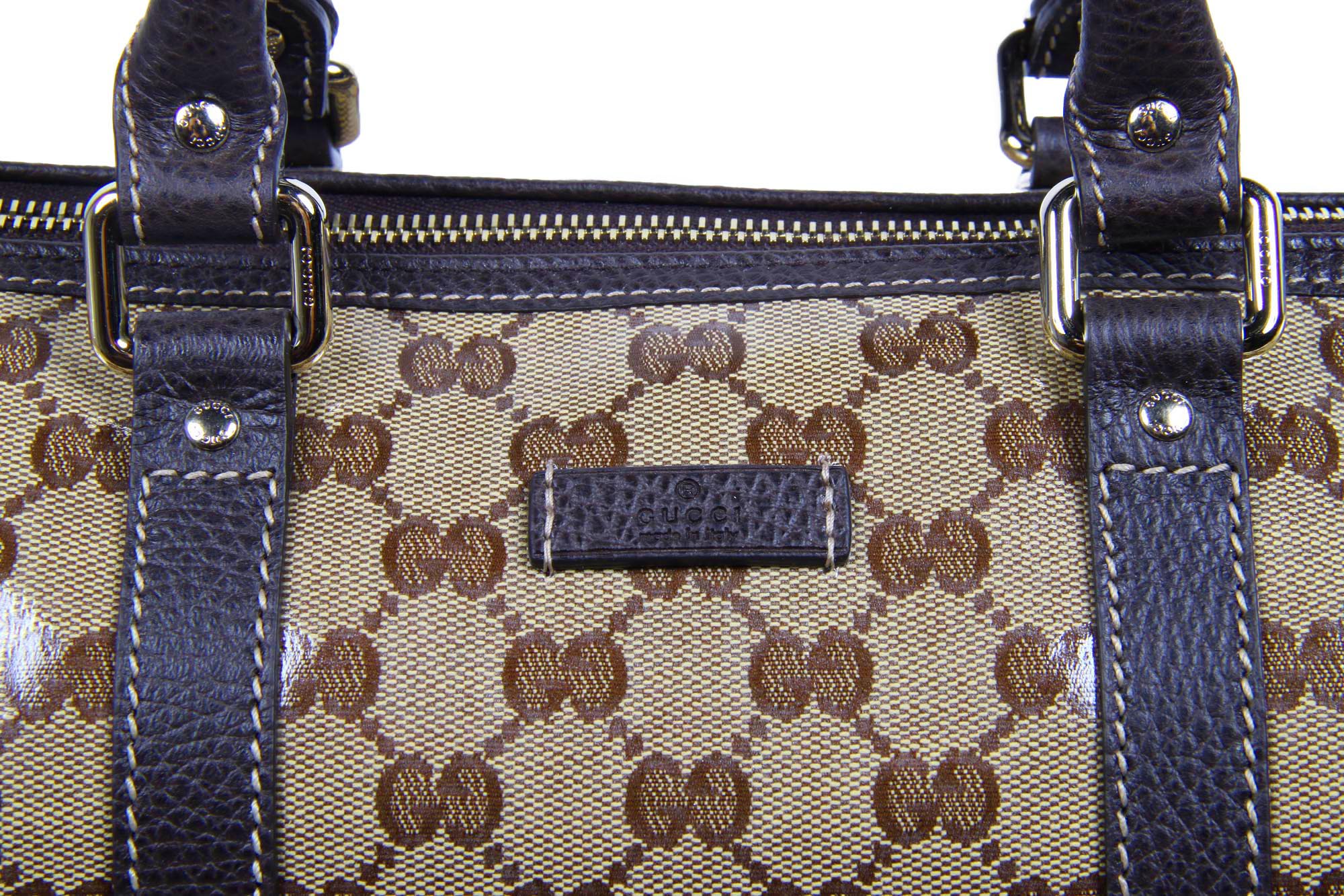 Bolso Boston Gucci con asas GG Guccissima 265697 493075