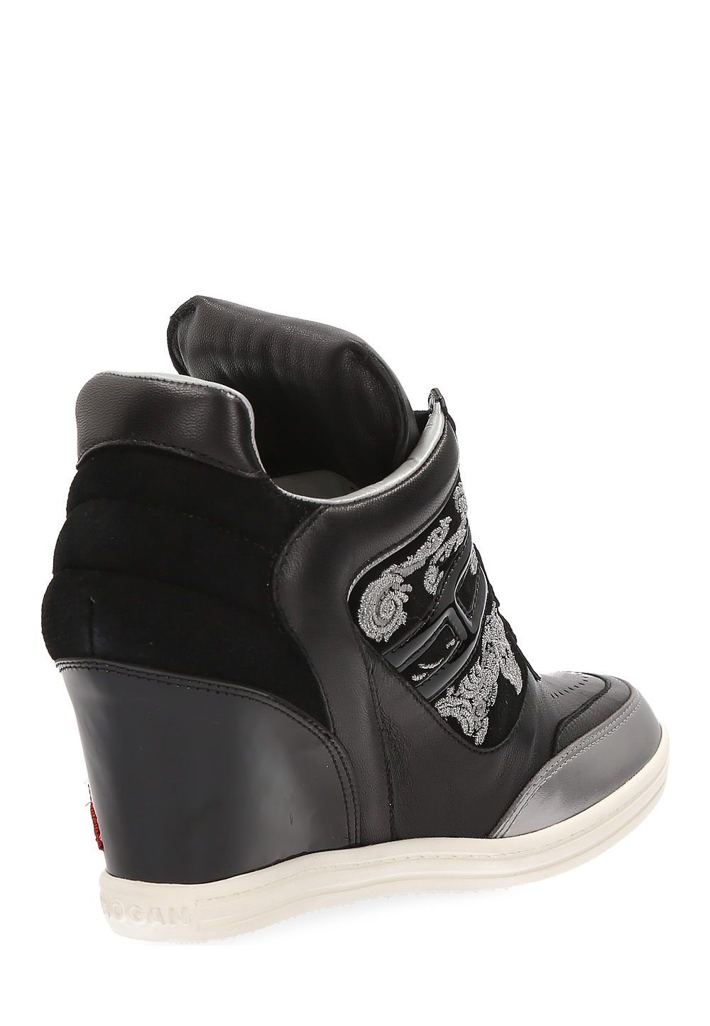 Zapatillas Hogan Rebel para mujer negras HXW2140N16055TV019U