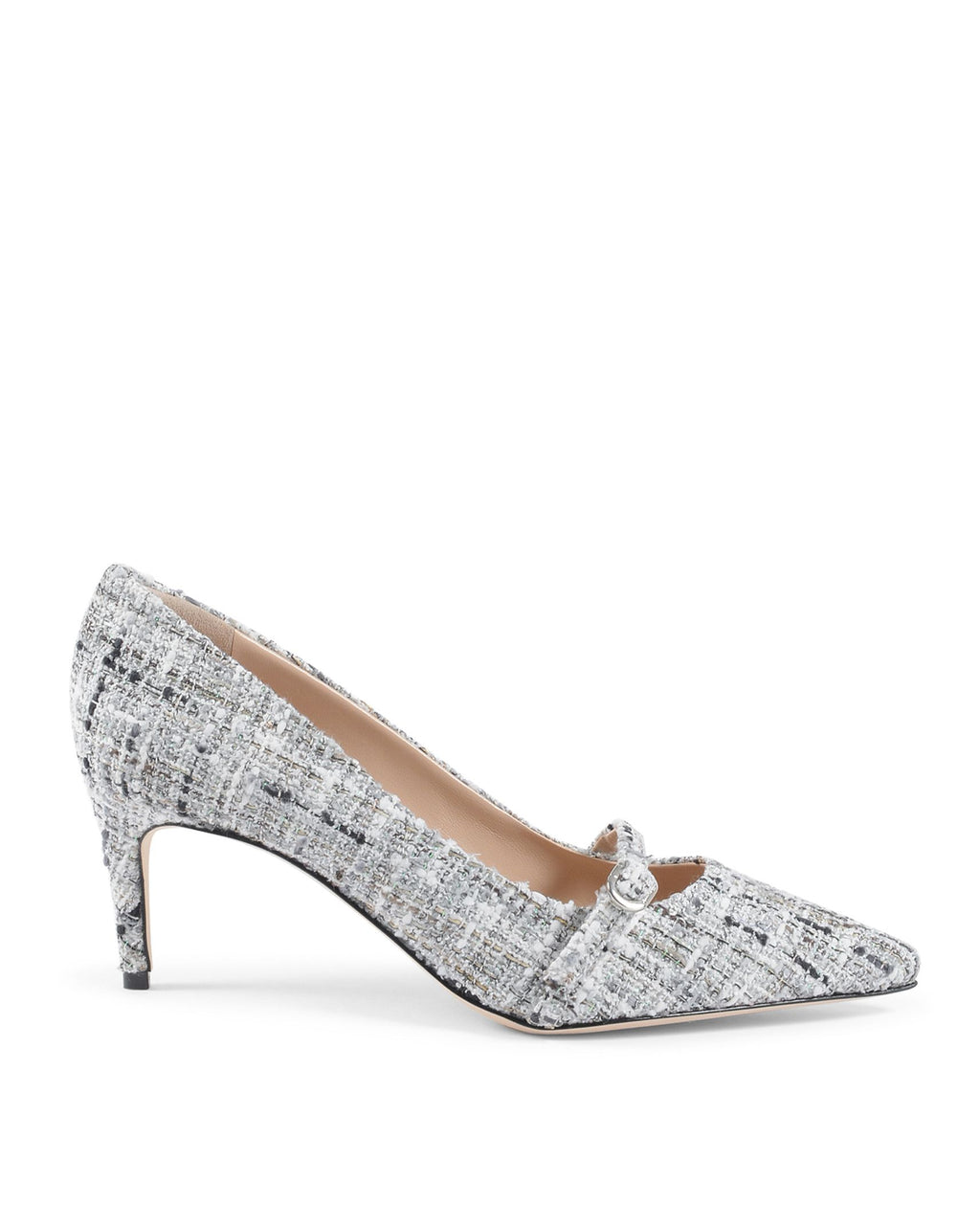 Zapatos Mary Jane con tacón de lazo tipo violín