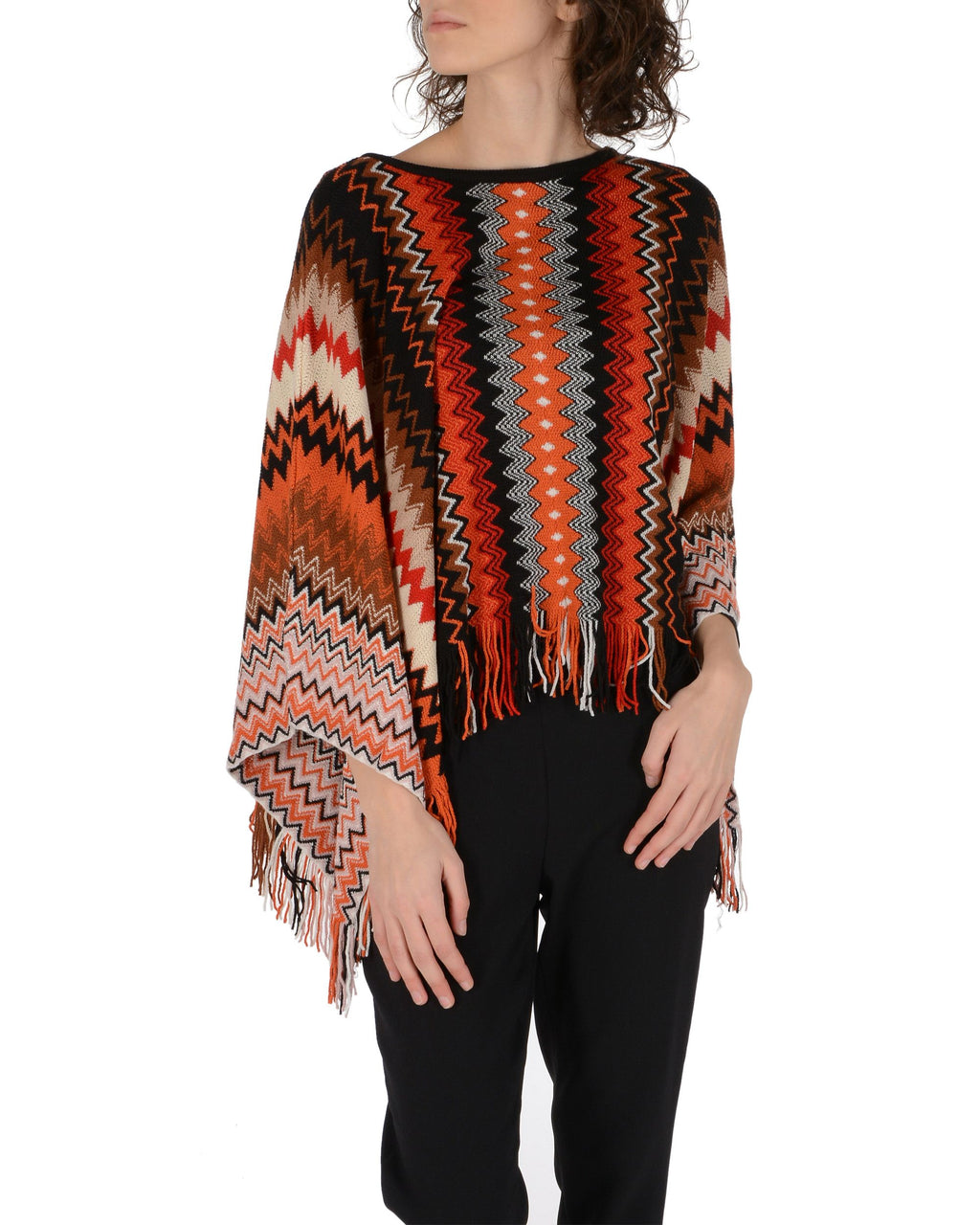 Poncho Missoni Mujer Multicolor POB1WMD61060001