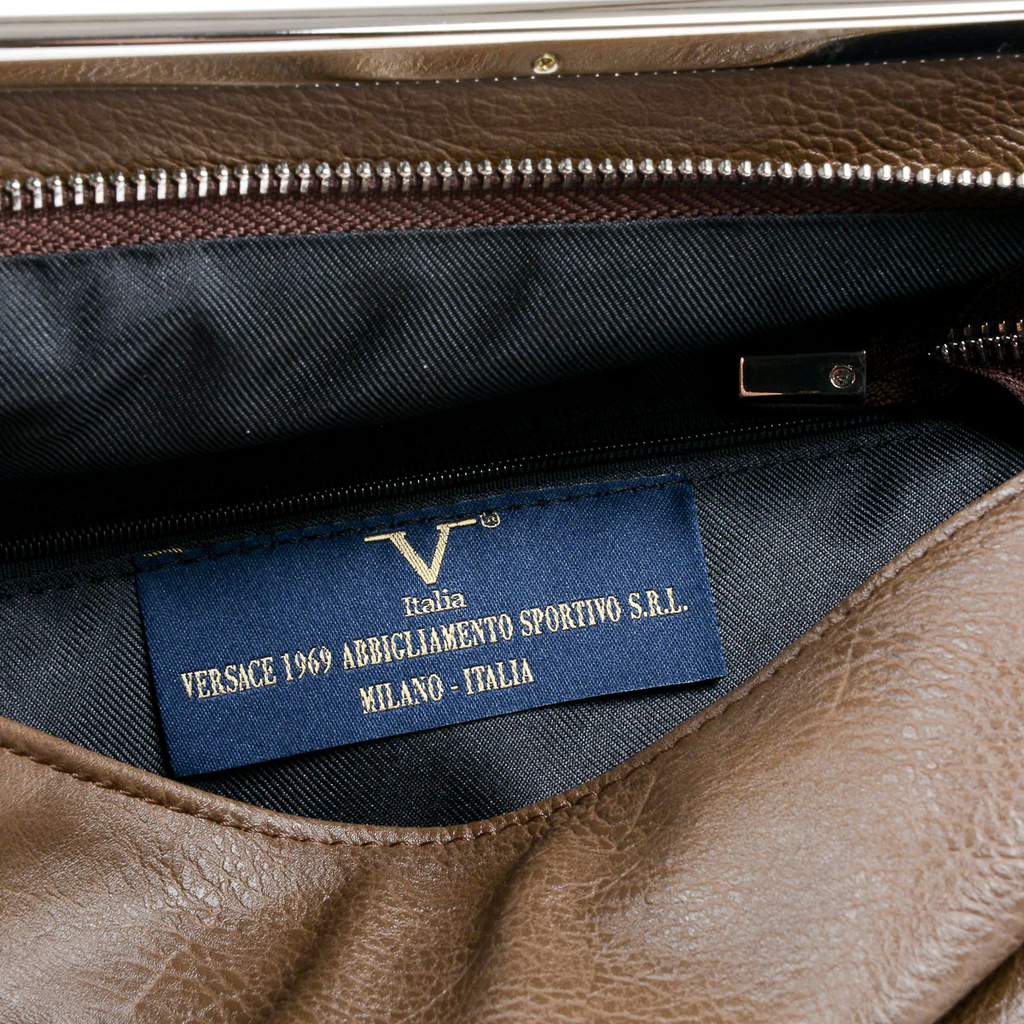 V 1969 Italia Womens Handbag Taupe STEFANY