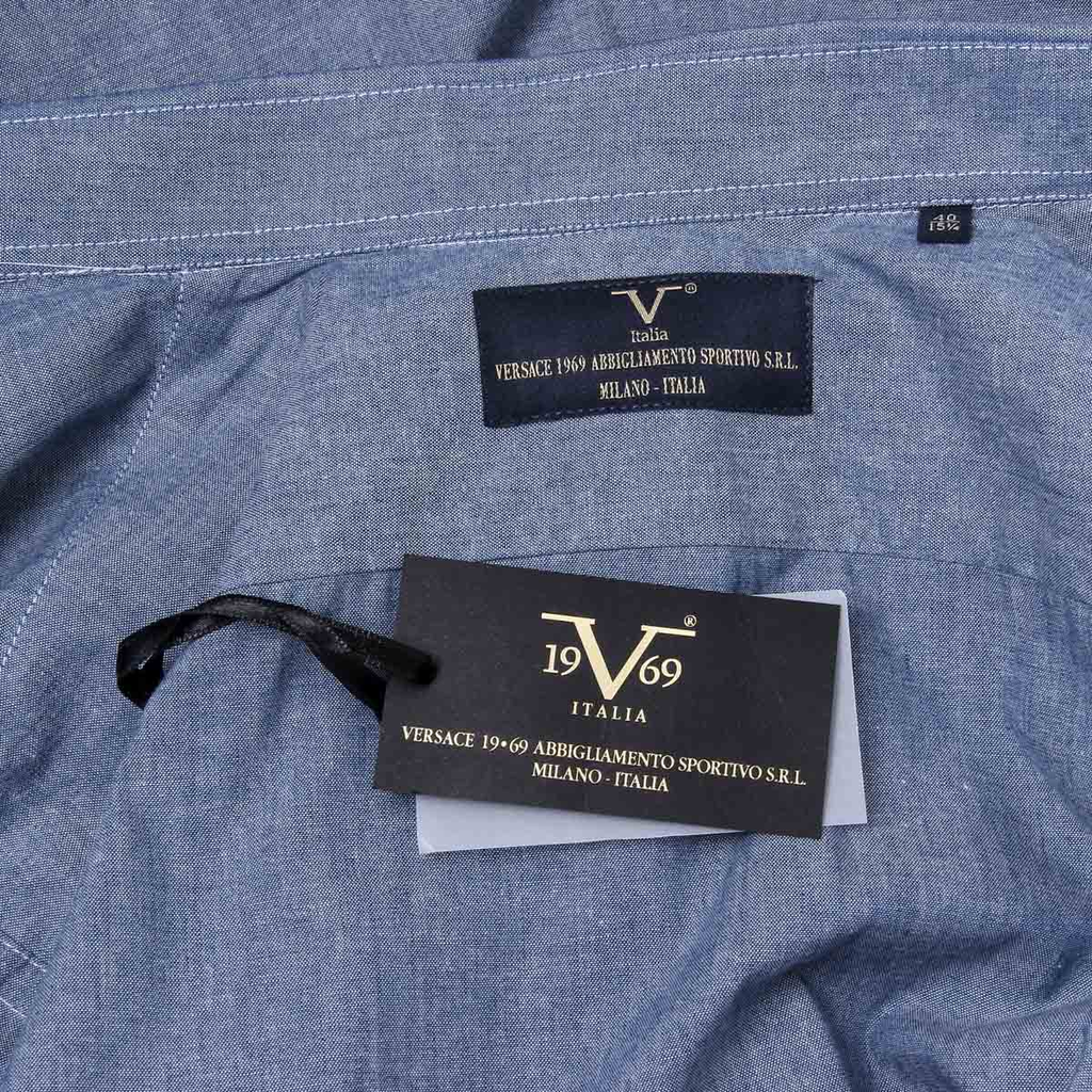 Camisa de cuello clásico para hombre V 1969 Italia 377 VAR. 508