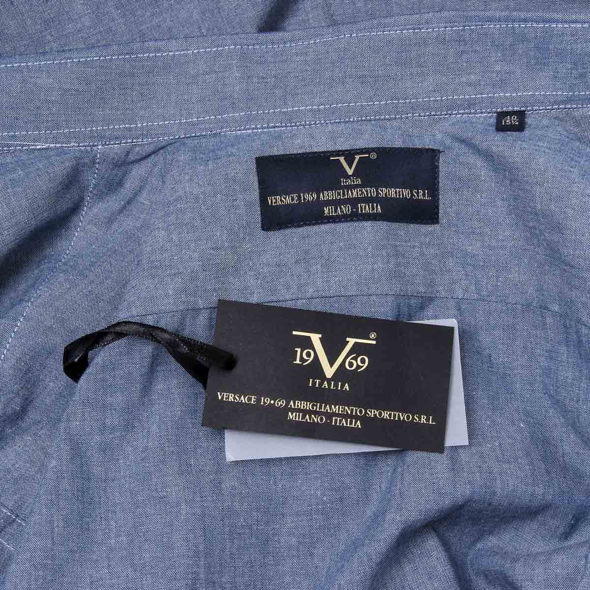 Camisa de cuello clásico para hombre V 1969 Italia 377 VAR. 508
