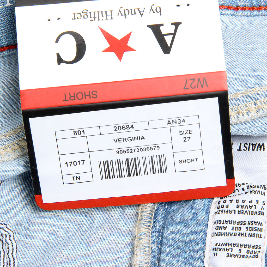 Pantalones cortos vaqueros para mujer Andrew Charles VERGINIA