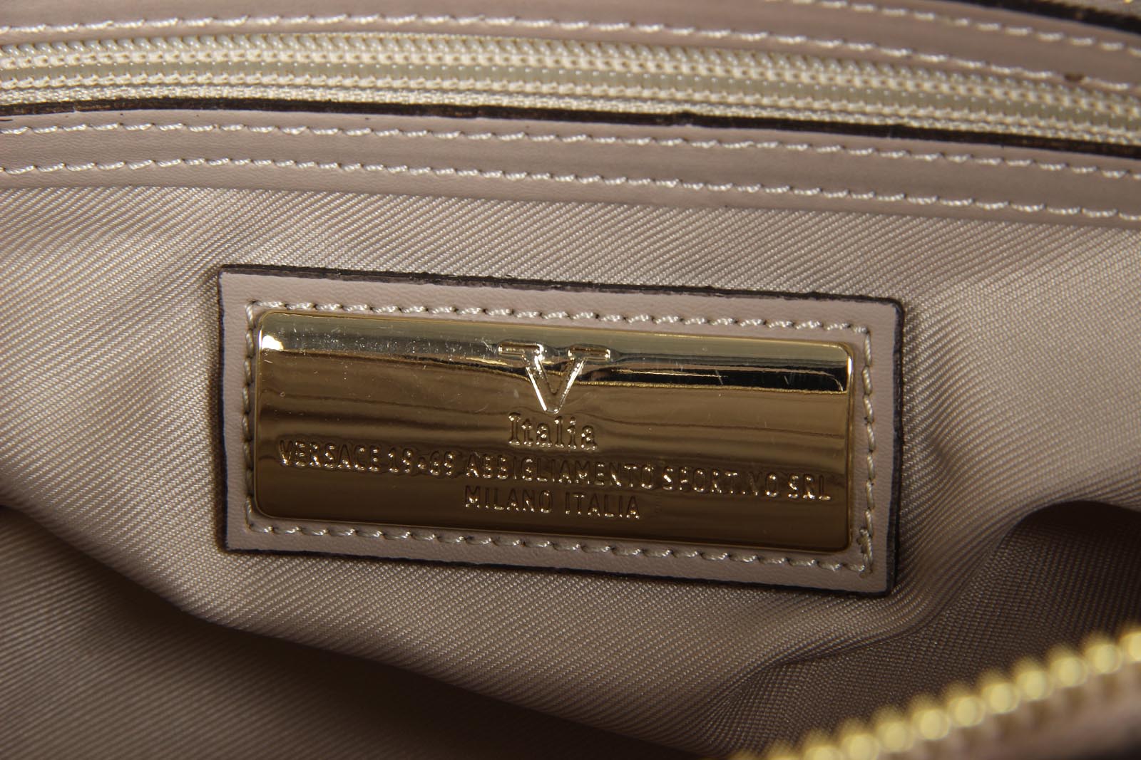 V 1969 Italia Bolso de mano de mujer E252/52 RUGA/SPECCHIO LOTUS/1156