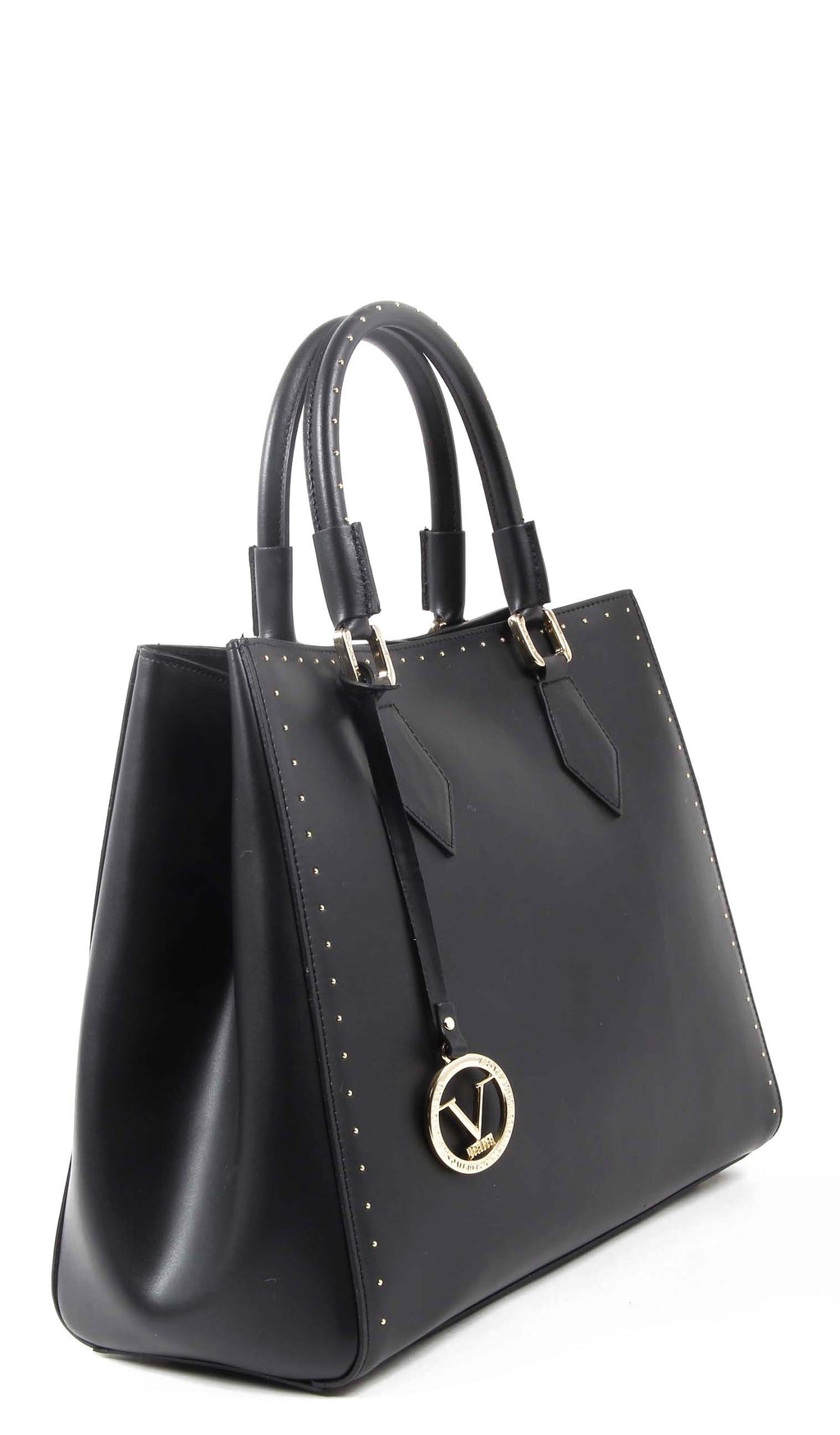 Bolso de mano para mujer V 1969 Italia G550-52 RUGA NERO