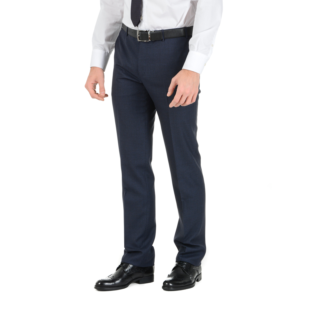 Corneliani Mens Suit Long Sleeves Dark Blue Super 150's