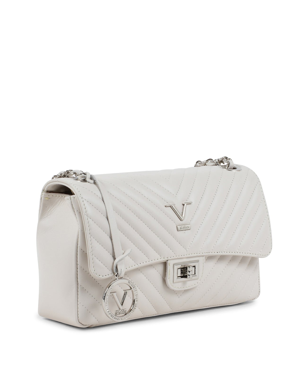 Bolso de mano para mujer V Italia beige V0116 SAUVAGE BEIGE