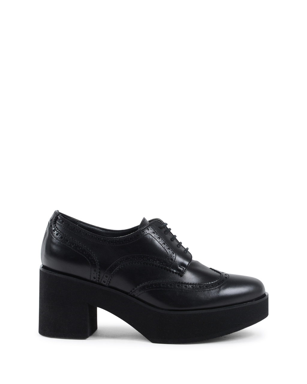 Fratelli Rossetti Womens Brogue Shoe Black 75438 VELVETY NERO