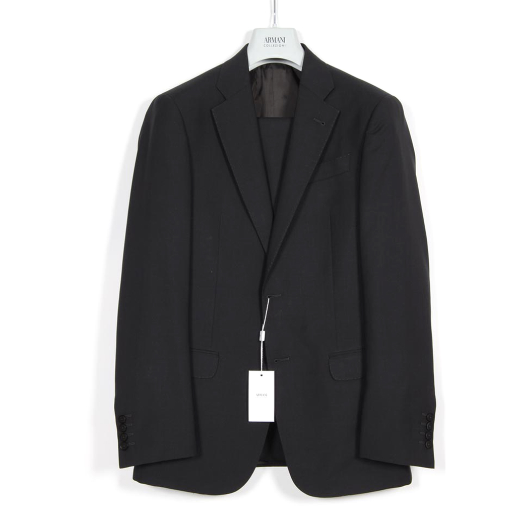 Armani Collezioni Mens Suit Dark Grey