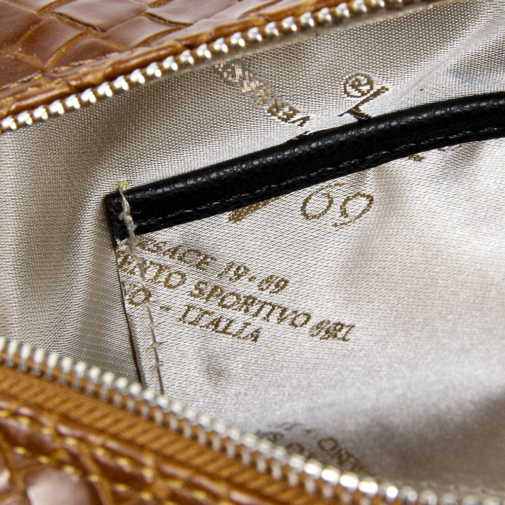 Bolso de hombre V 1969 Italia marrón CURT