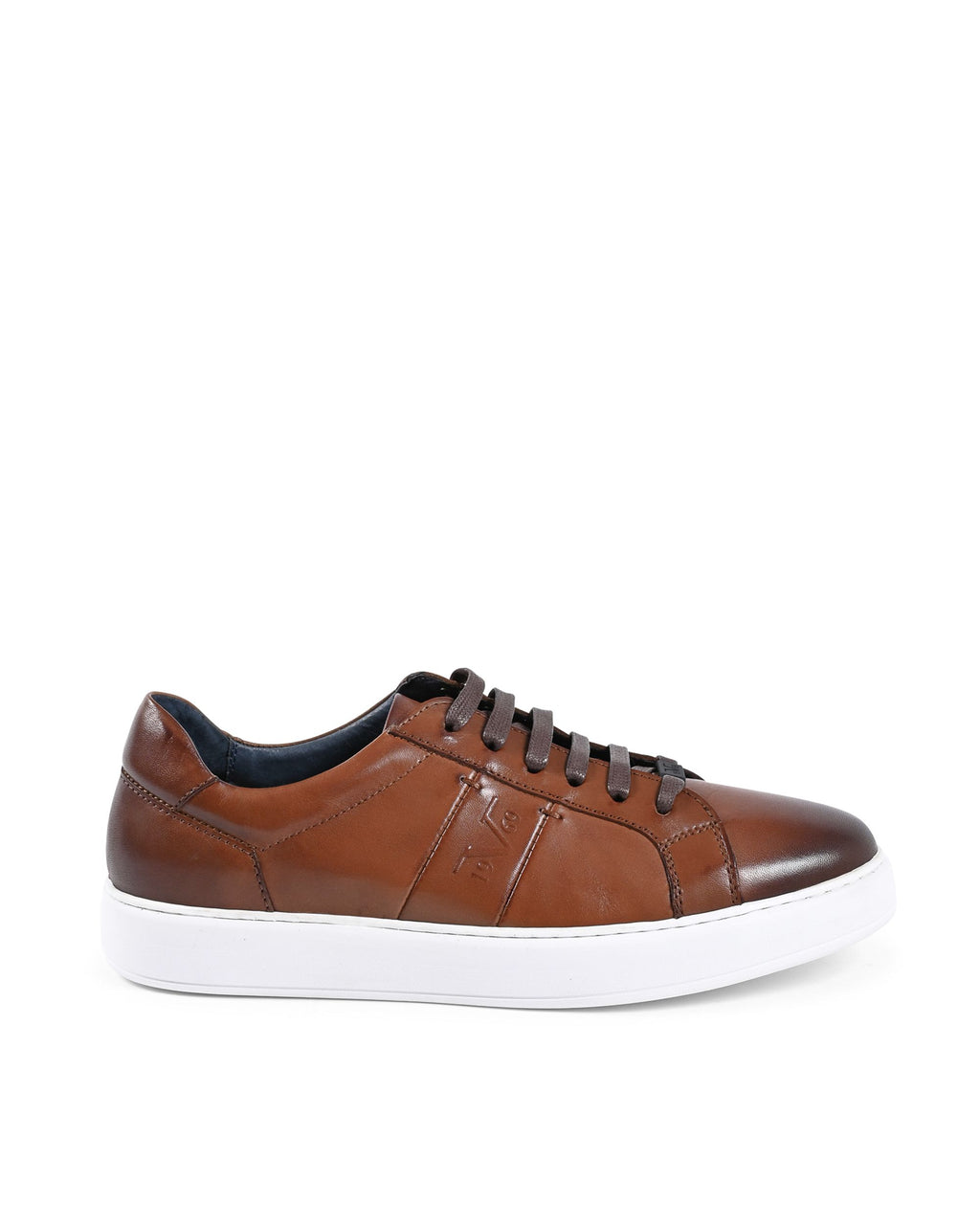 19V69 Italia Zapatillas para hombre marrón YO 2018-H15 TABACCO