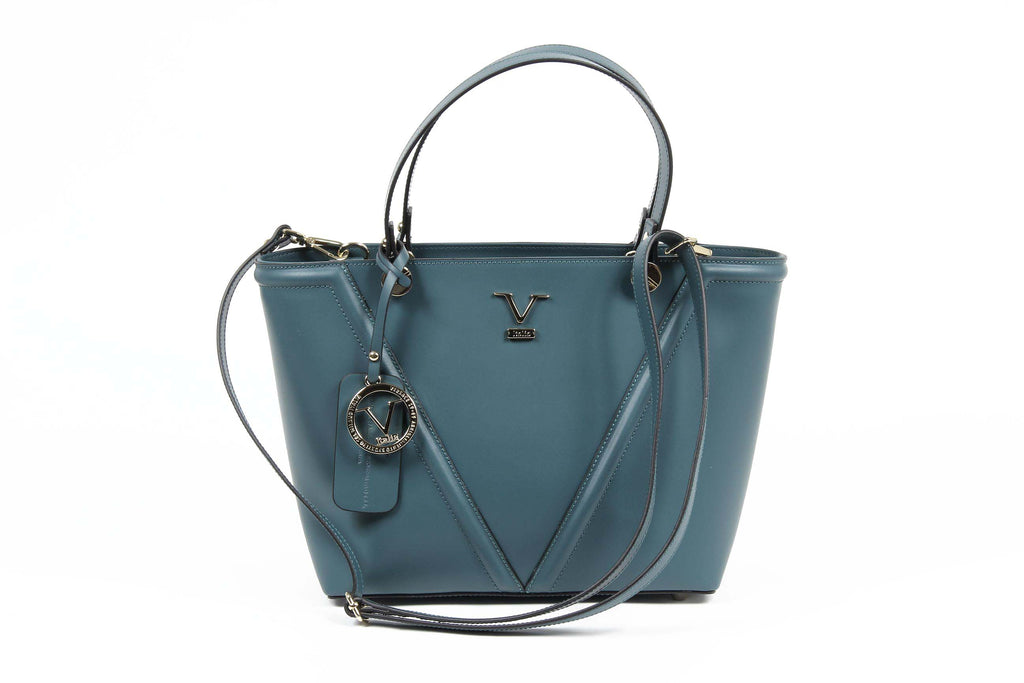 Bolso Mujer V 1969 Italia V008 RUGA PETROLIO
