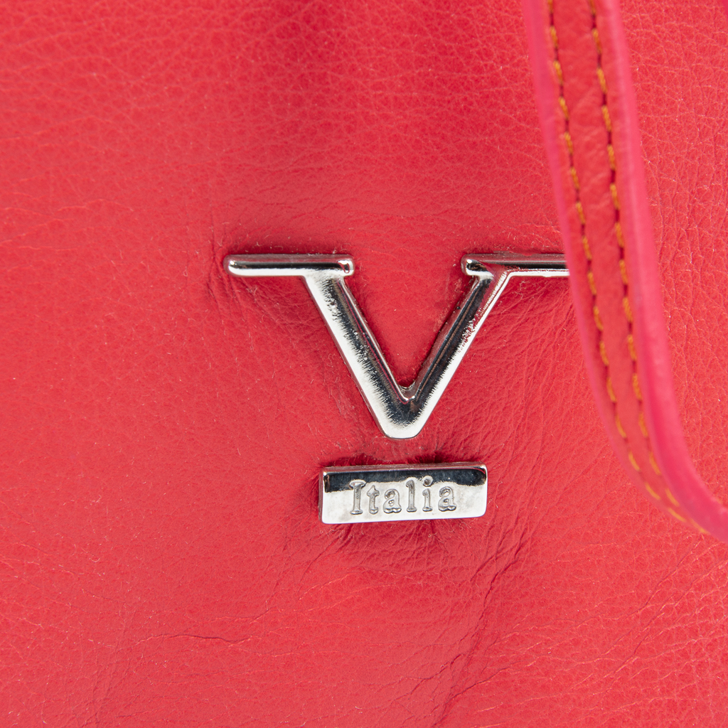 V 1969 Italia Bolso de mano para mujer Coral HILTON