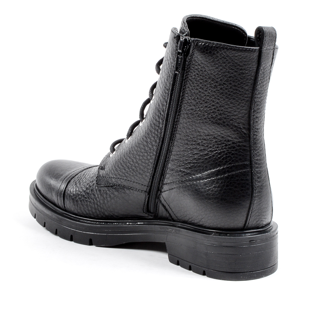 Andrew Charles Womens Short Boot Black MIVIDA