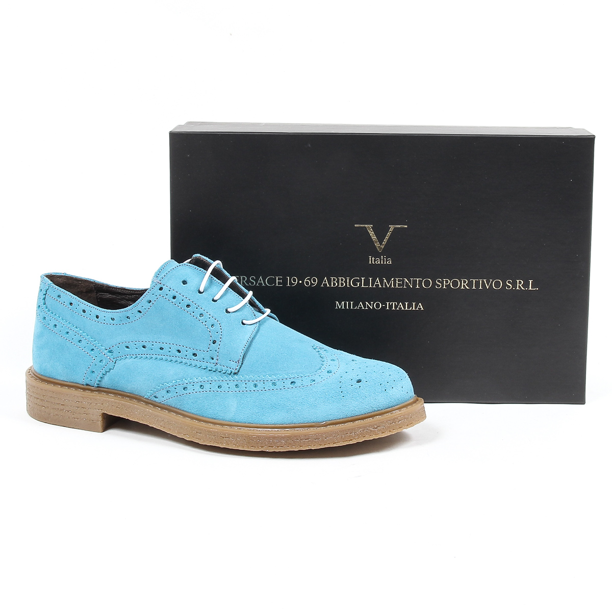 V 1969 Italia Mens Brogue Oxford Shoe