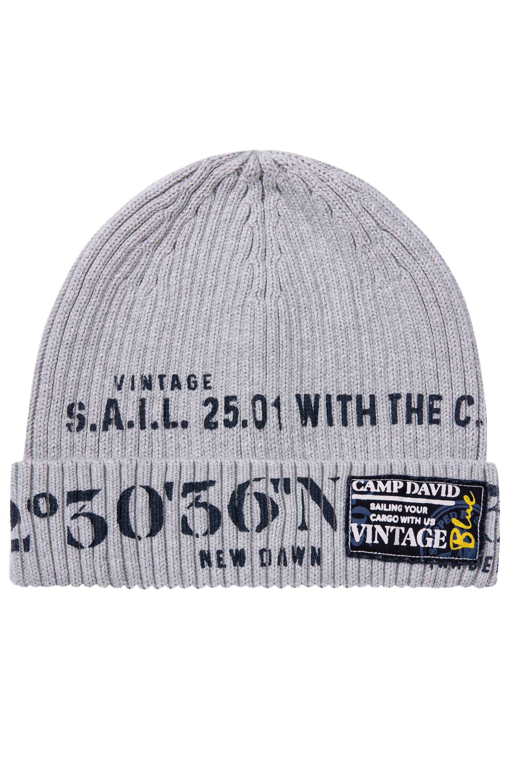 Gorra de punto para hombre Camp David