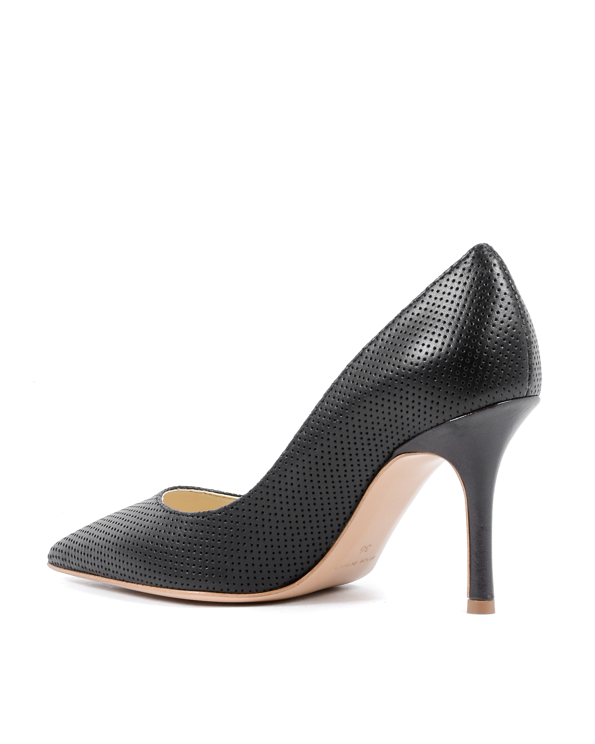 19V69 Italia Zapatos de salón para mujer Marrón oscuro DEC85 NAPPA MARRÓN OSCURO