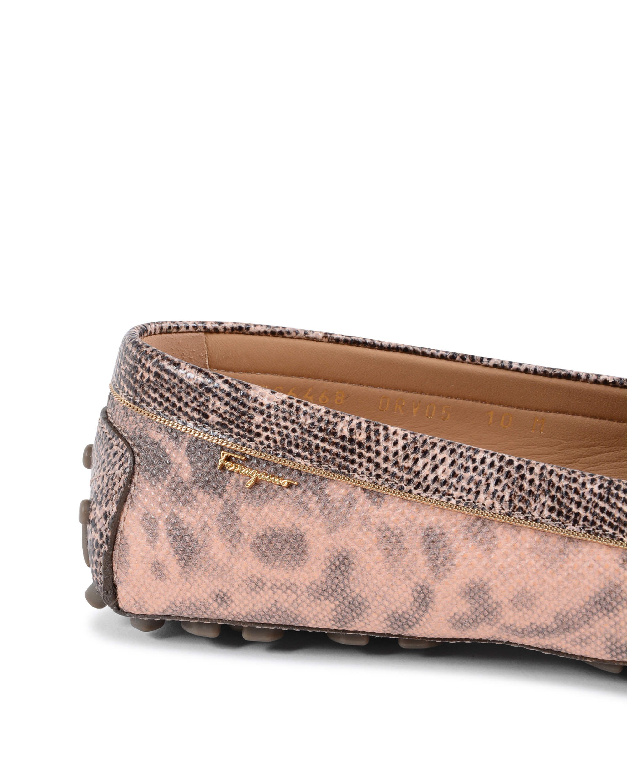 Mocasines Salvatore Ferragamo para mujer, color rosa, MOVIE LUX