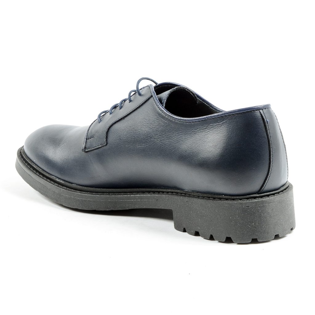 Andrew Charles Mens Lace Up Shoe Blue JIMI