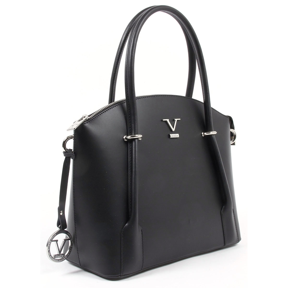 Bolso de mano para mujer V 1969 Italia V003-S RUGA NERO