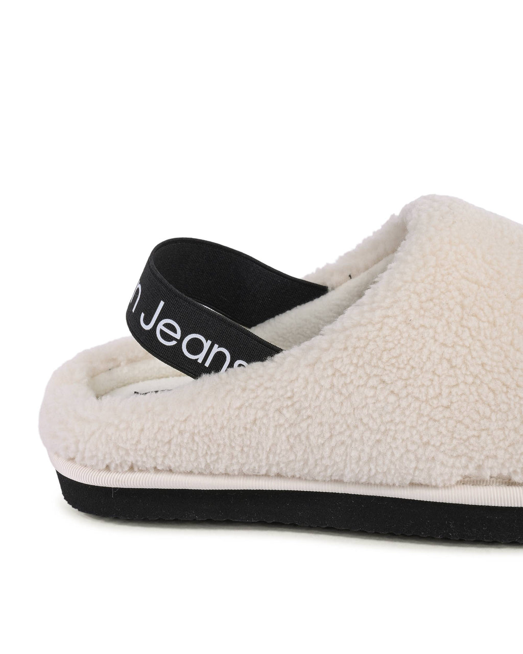 Pantuflas Calvin Klein para mujer blancas YW0YW011570LA