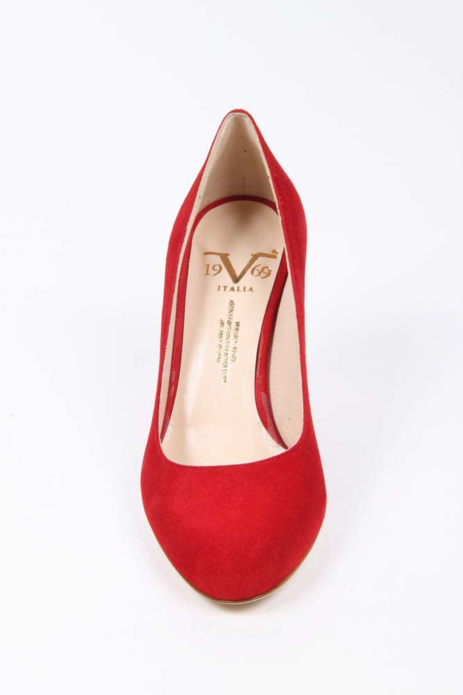 Zapatos de tacón Mujer V 1969 Italia 4665 GAE PECAM15RO CAMOSCIO ROSSO