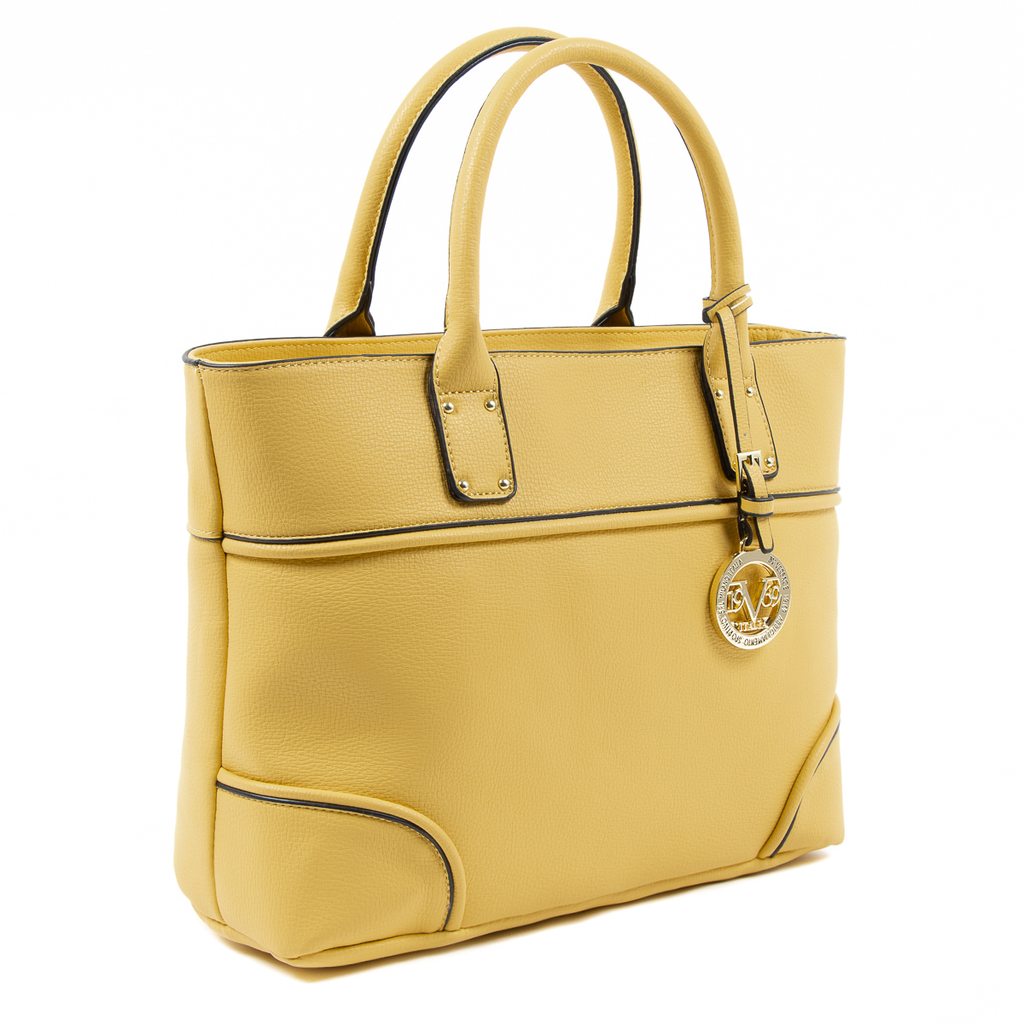 Bolso de mano para mujer V 1969 Italia amarillo SOPHIA