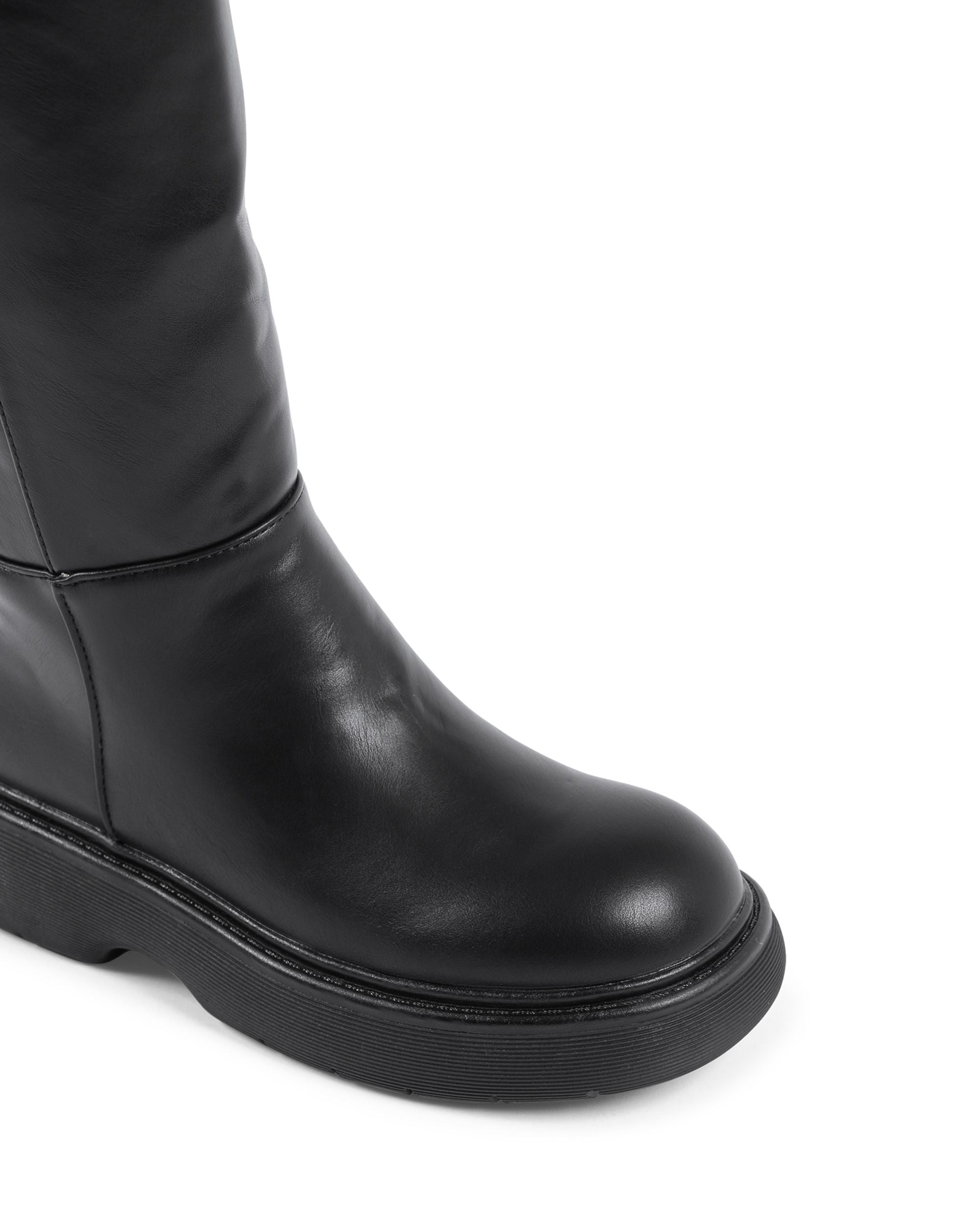 19V69 Italia Bota corta para mujer negra 181-119 NERO