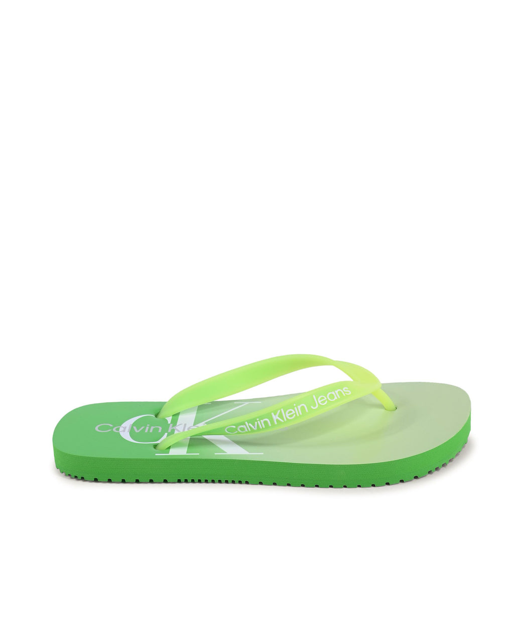 Calvin Klein Women Flip Flops GREEN YW0YW0140102H