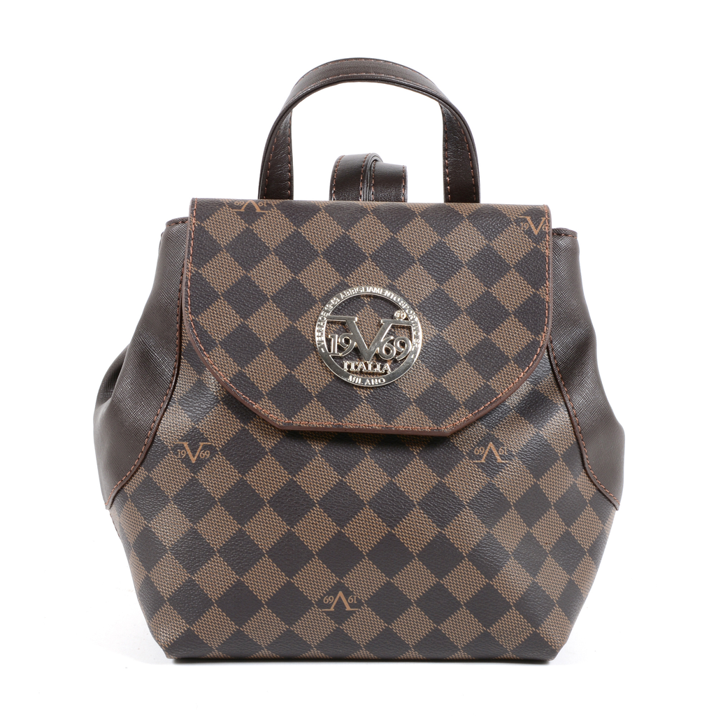 V 1969 Italia Womens Backpack Brown PANAMA