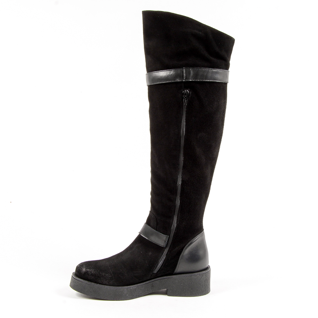 Andrew Charles Womens High Boot Black ALANIS