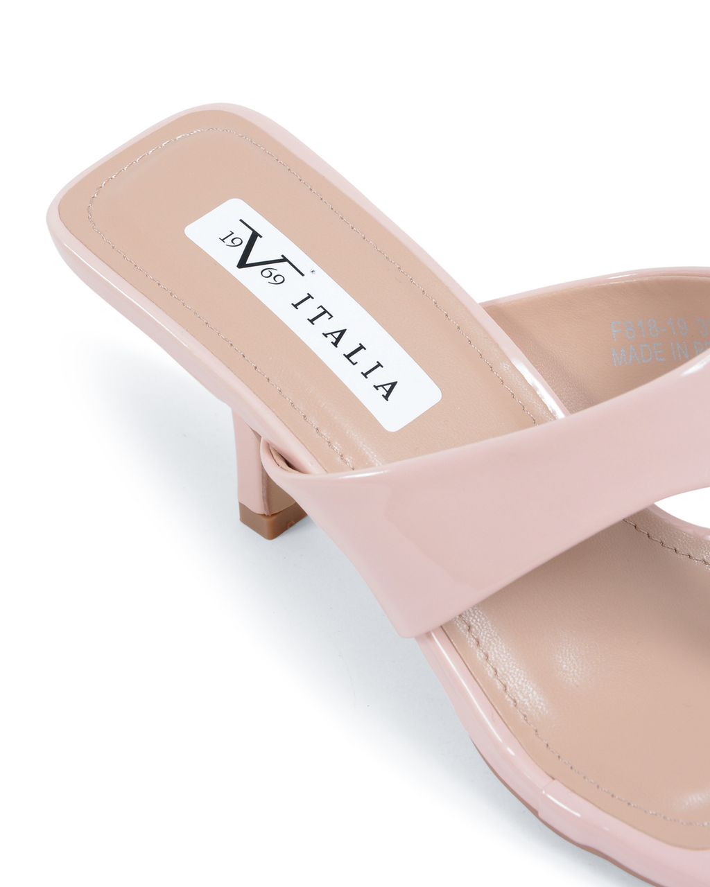19V69 Italia Sandalias tipo mule para mujer color piel V81819 NUDE