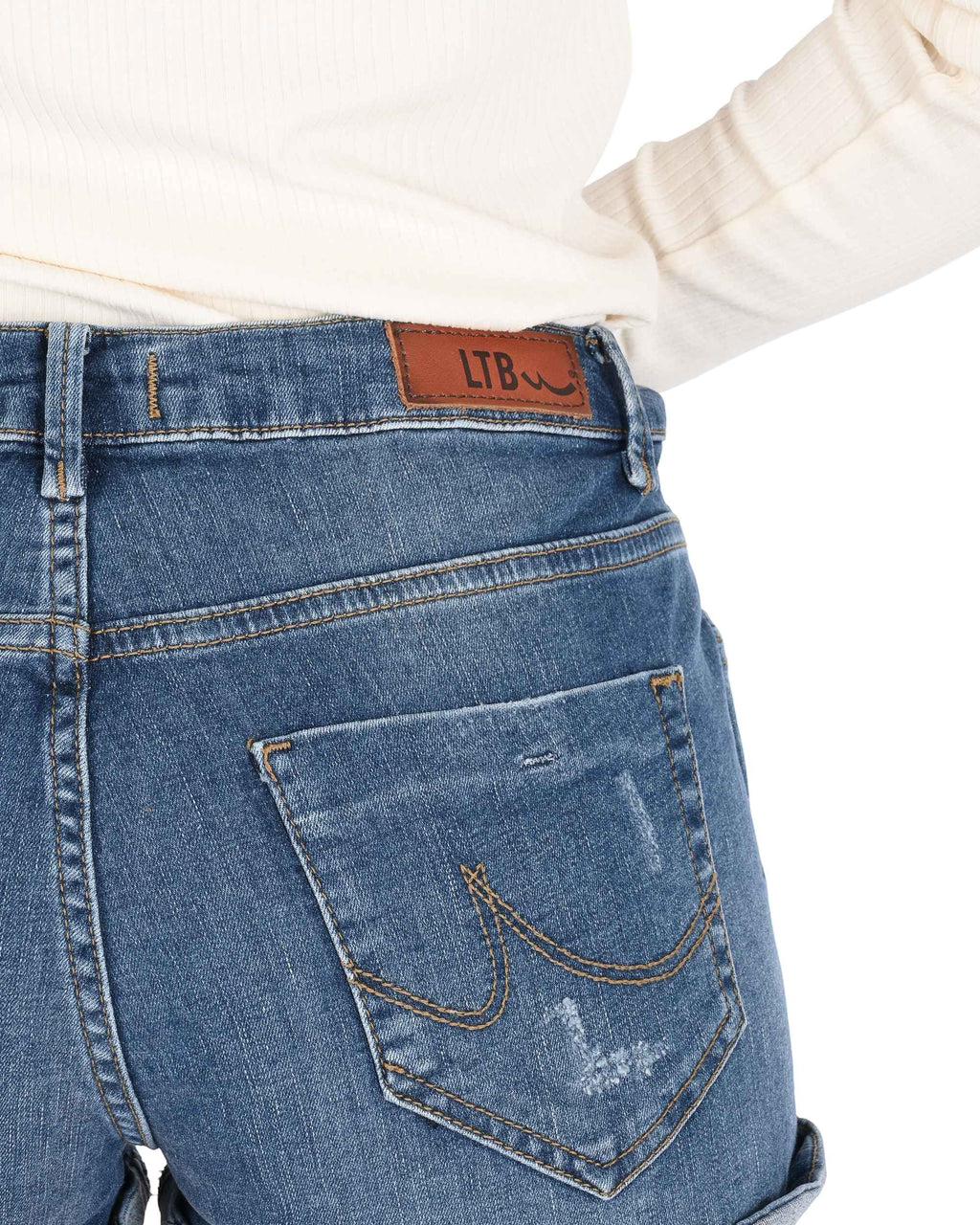 Pantalones cortos vaqueros para mujer LTB 60136 53707 JUDIE