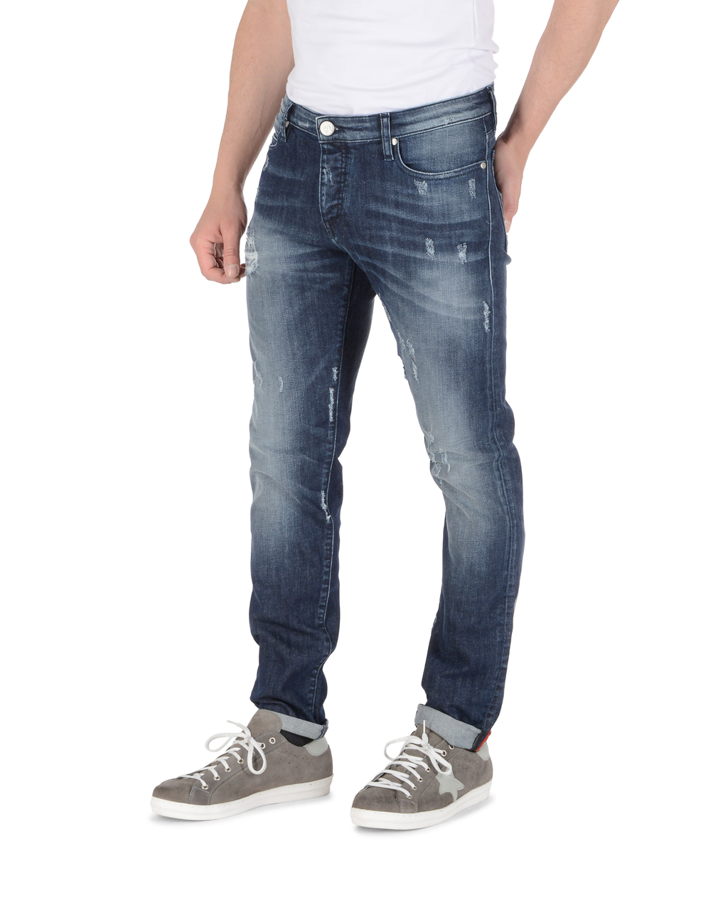 Vaqueros Andrew Charles para hombre de corte regular AN78 JAN