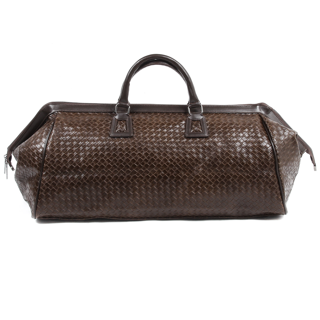 Bolso de mano para hombre V 1969 Italia marrón VANCE