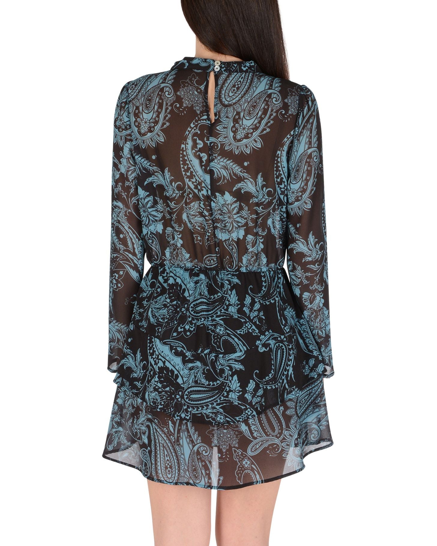 19V69 Italia Woman Dress Black ABITO FLORA FANT. 42