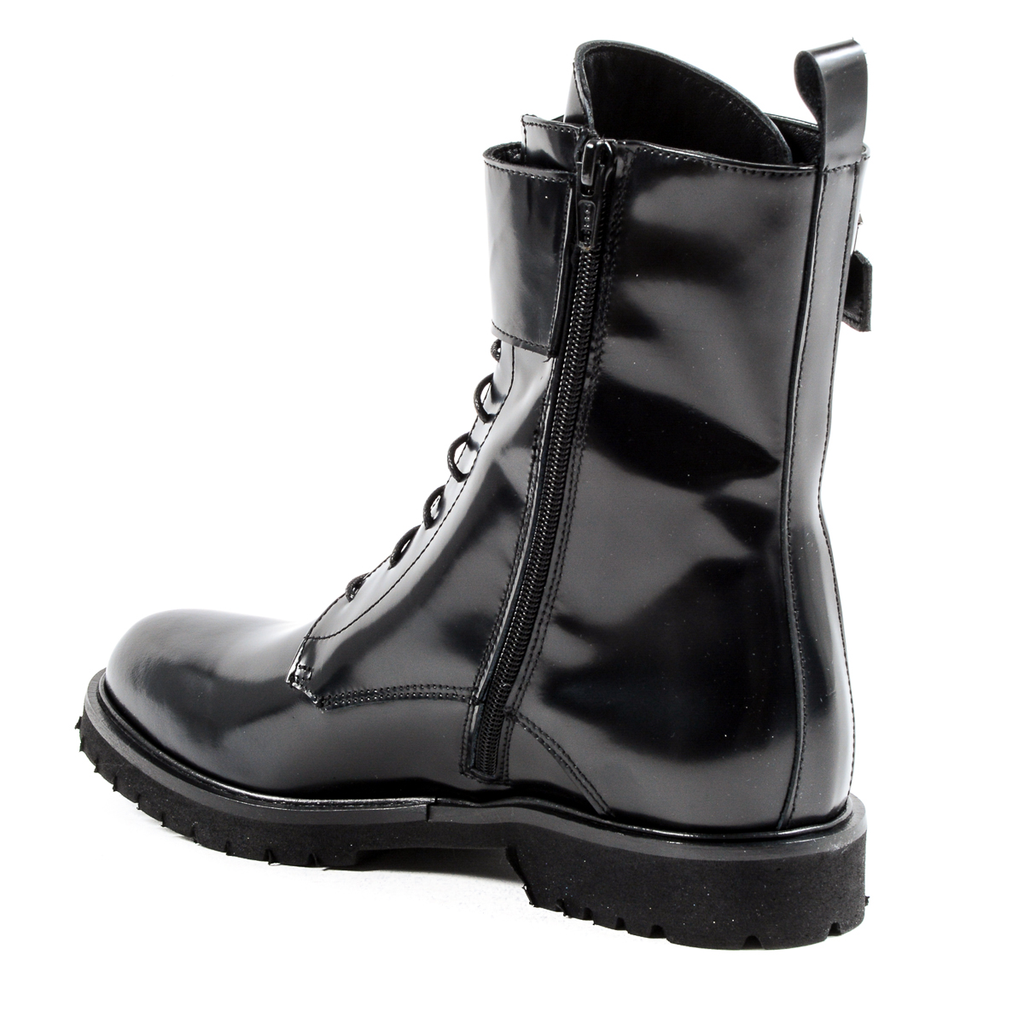Andrew Charles Womens Short Boot Black ASHLEE
