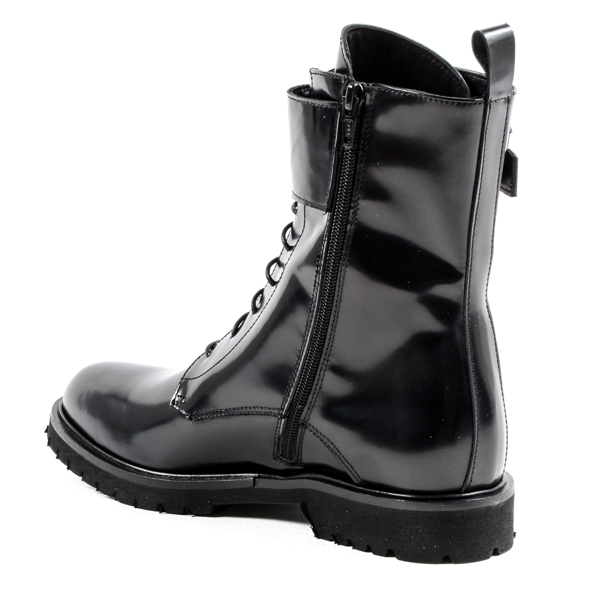 Andrew Charles Womens Short Boot Black ASHLEE
