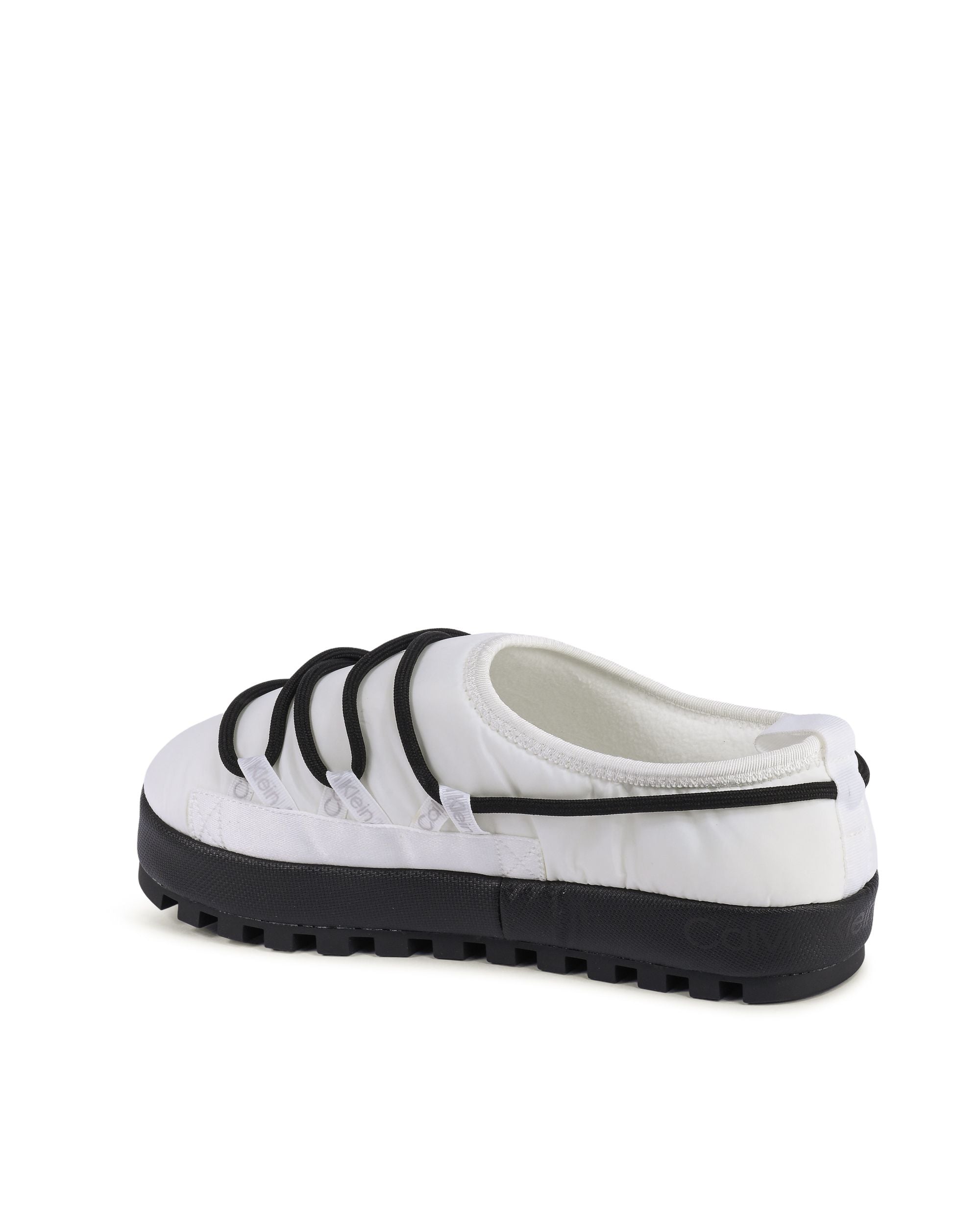 Pantuflas Calvin Klein para mujer blancas YW0YW01216YBR