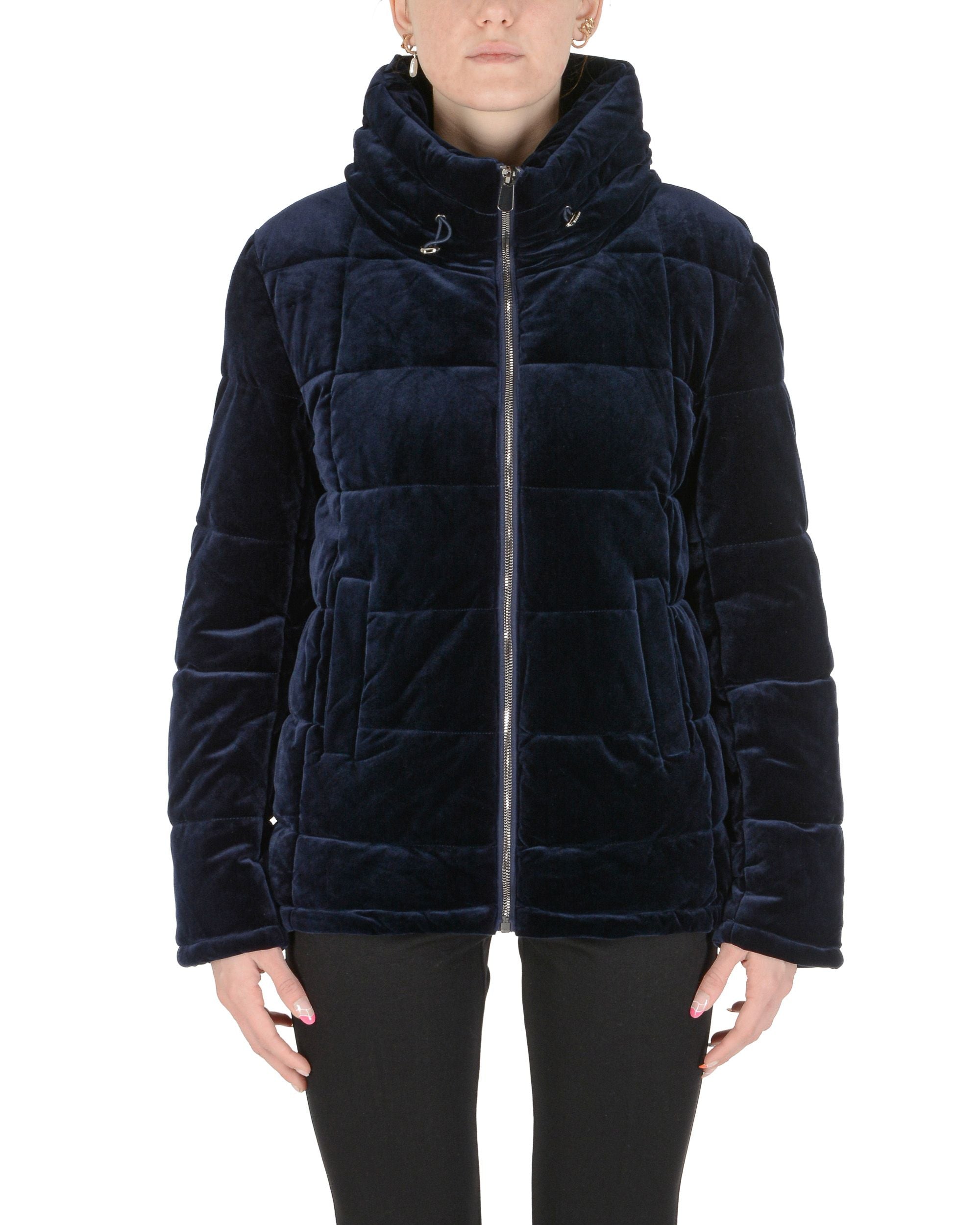 19V69 Italia Chaqueta de mujer Azul oscuro AZUL OSCURO BRUMÍFERO
