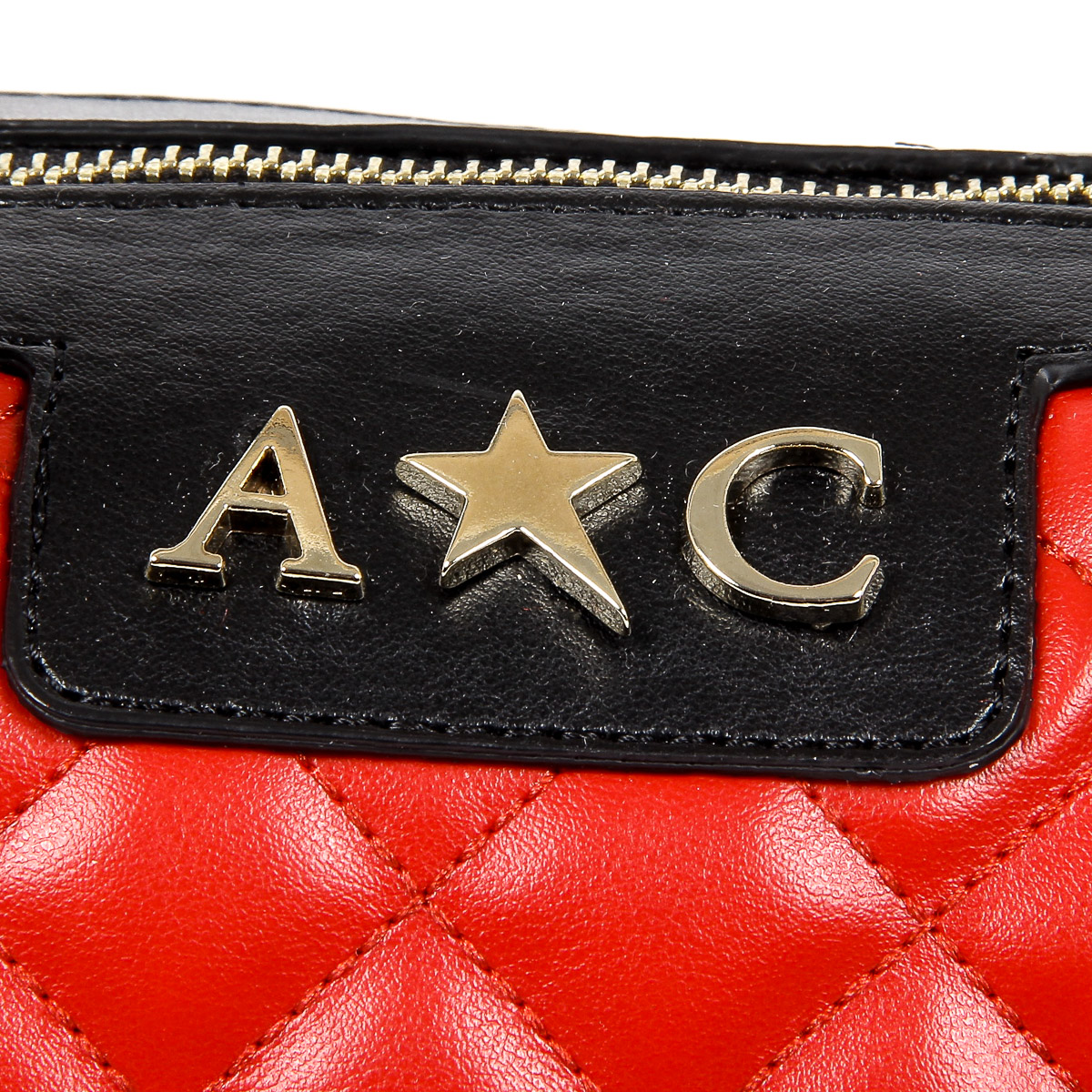 Andrew Charles Womens Handbag Red ABBIE