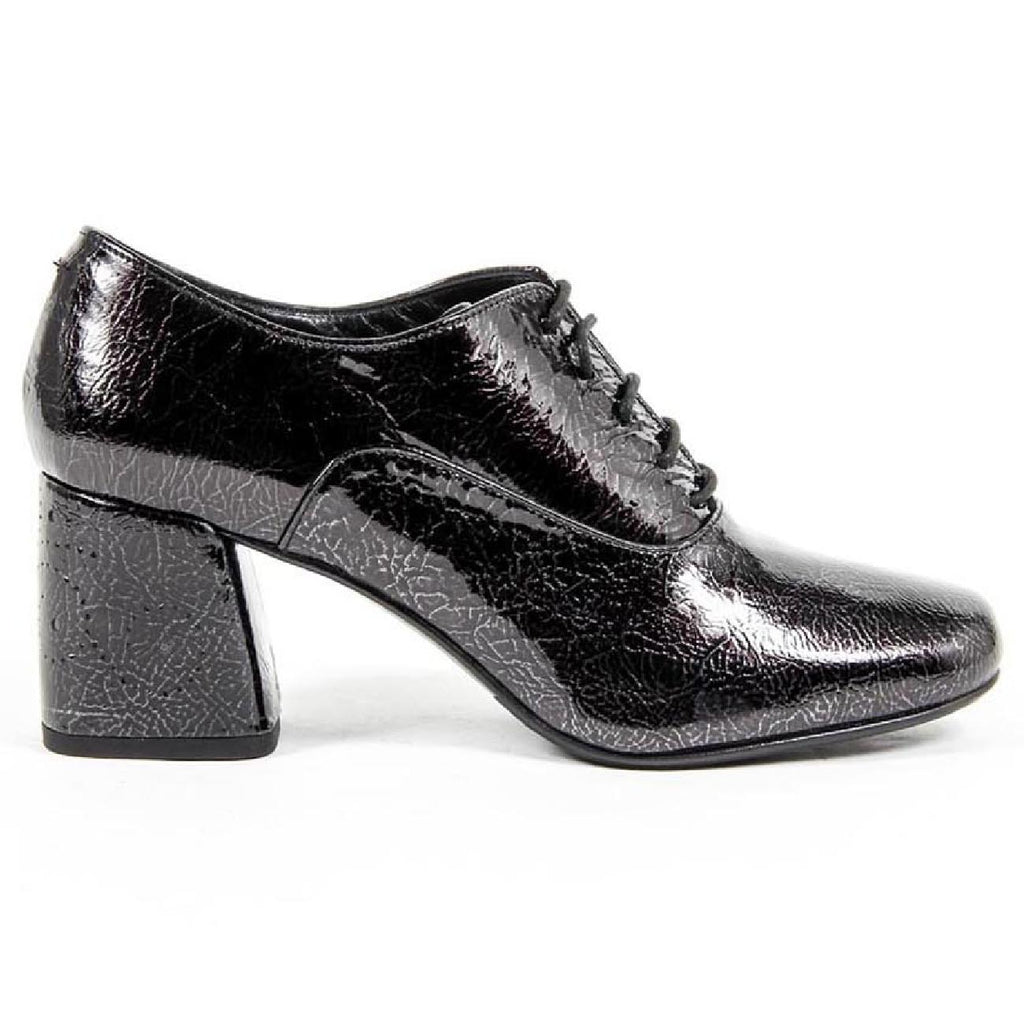 V 1969 Italia - Zapato Oxford de tacón para mujer B2461 CRASH NERO