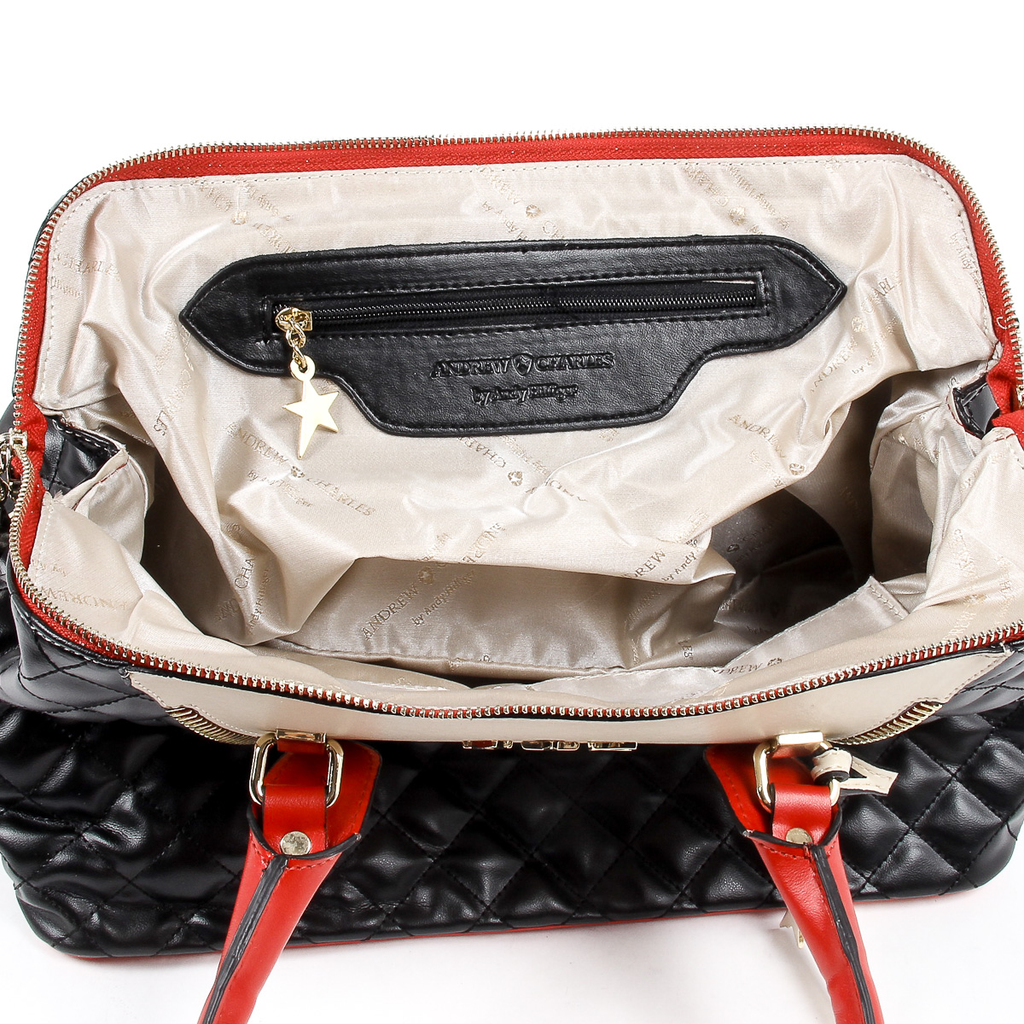 Andrew Charles Womens Handbag Black DALYA