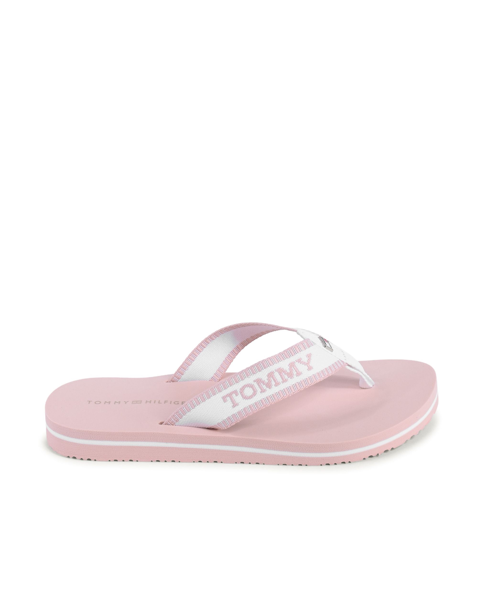 Chanclas Tommy Hilfiger para mujer blancas FW0FW078590LA