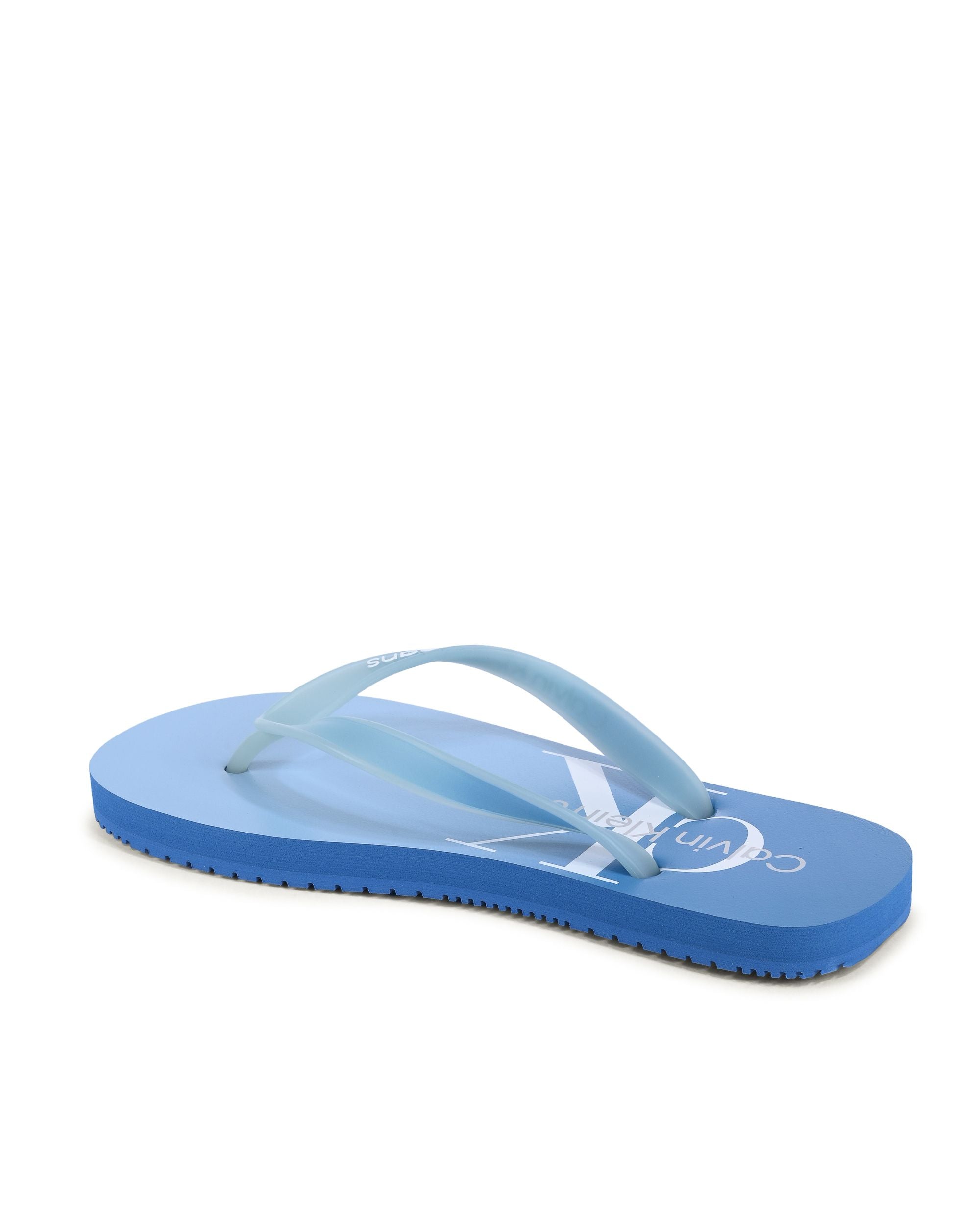 Calvin Klein Women Flip Flops BLUE YW0YW014010G2